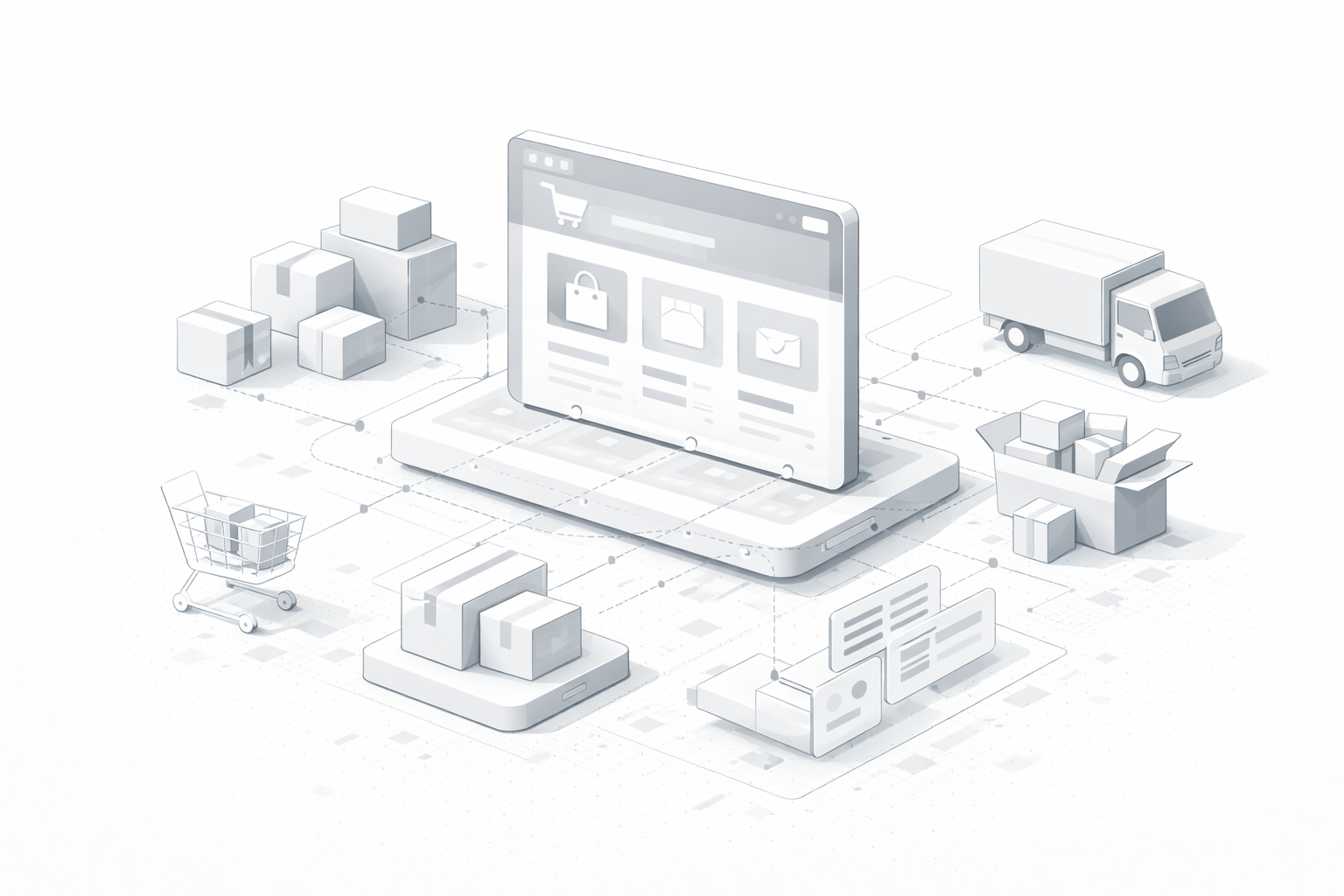 Pencil and Screen e-commerce design process — research and brand strategy leading to consumer-focused storefront design